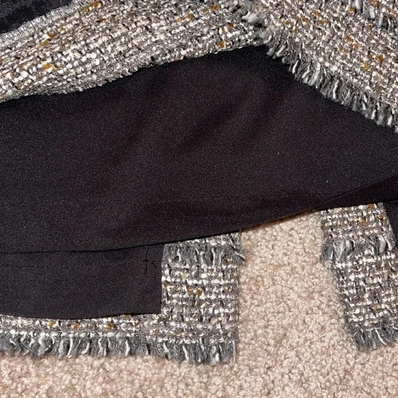Classique Entiers Tweed Business Professional Skirt Size 8 Nordstrom wool - CC - Picture 3 of 8